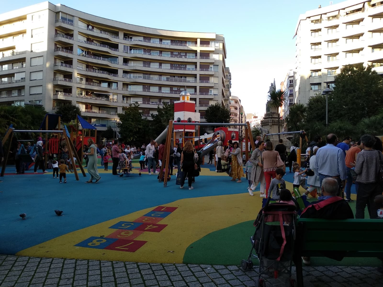 A Praza da Independencia en Vigo, un espazo gañado para a convivencia