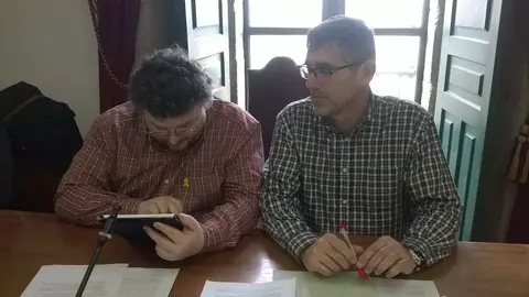 Xos&eacute; M. Marcote e Xavier Rodr&iacute;guez